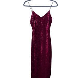 Charlotte Russe red velvet slipdress, vintage Y2K, hoco, date‎ night, sorority